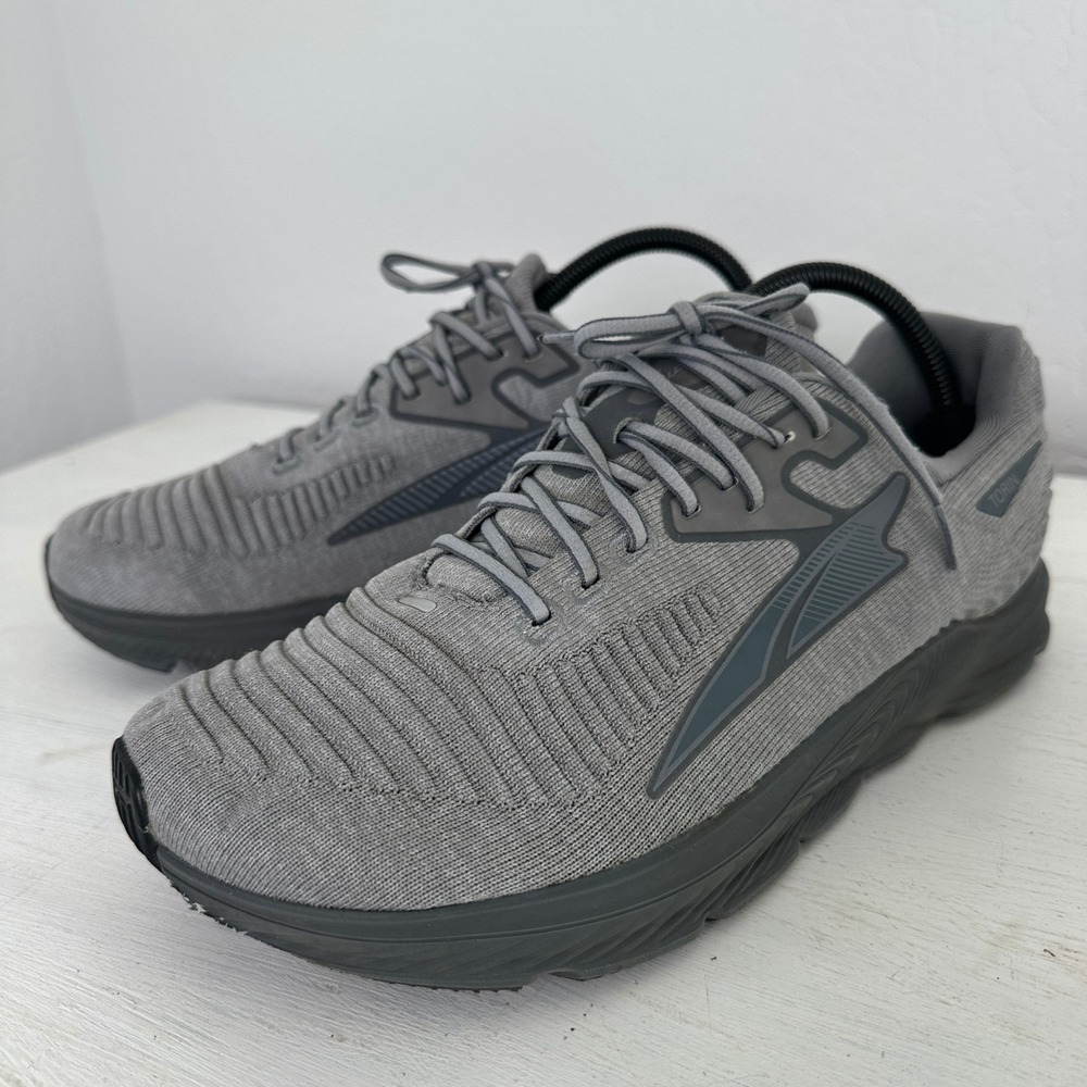 Altra Running Shoes Mens 8.5 Torin 5 Luxe Gray ALOA5472221 Athletic Sneakers